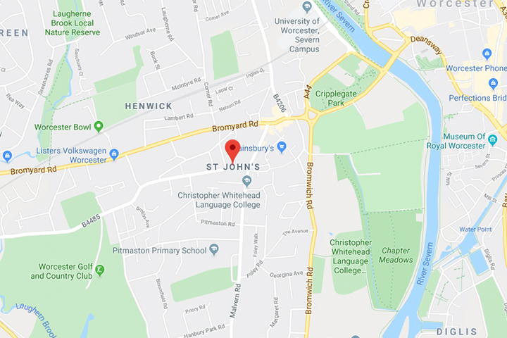 Map of St Johns